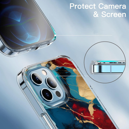 Husa personalizata compatibila Apple iPhone 13 Pro Max, MagSafe Atasare Magnetica, Antisoc, Neons And Brights 46
