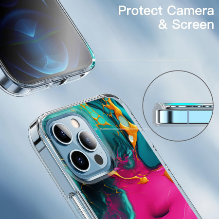Husa personalizata compatibila Apple iPhone 15, MagSafe Atasare Magnetica, Antisoc, Neons And Brights 22