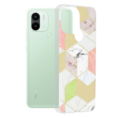 Husa telefon compatibila Xiaomi Redmi A1+ / A2+, Personalizata Purple Hex