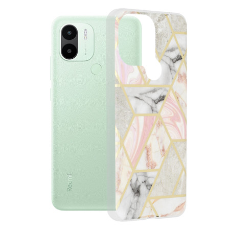 Husa telefon compatibila Xiaomi Redmi A1+ / A2+, Personalizata, Pink Hex