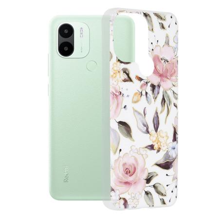 Husa telefon compatibila Xiaomi Redmi A1+ / A2+, Personalizata Chloe White