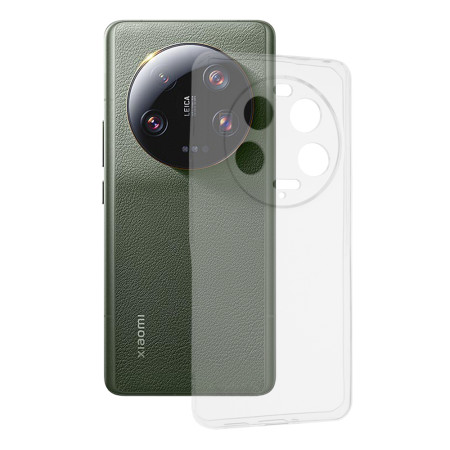 Husa Silicon compatibila Xiaomi 13 Ultra, Pastreaza Originalitatea, Transparent 