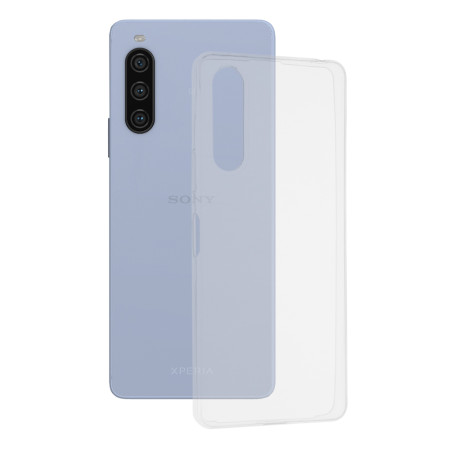 Husa Silicon compatibila Sony Xperia 10 V, Pastreaza Originalitatea, Transparent 