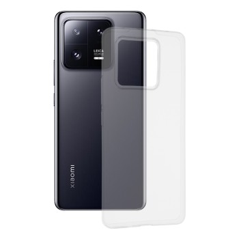 Husa Silicon compatibila Xiaomi 13 Pro, Pastreaza Originalitatea, Transparent 