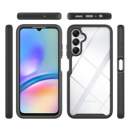 Husa 360 DefencePro compatibila Samsung Galaxy A15, Black