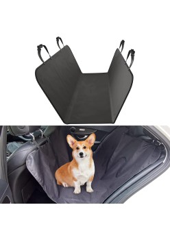Covor Protectie Portbagaj pentru Caini, Impermeabil, Panza Oxford, 135x135 cm, Negru