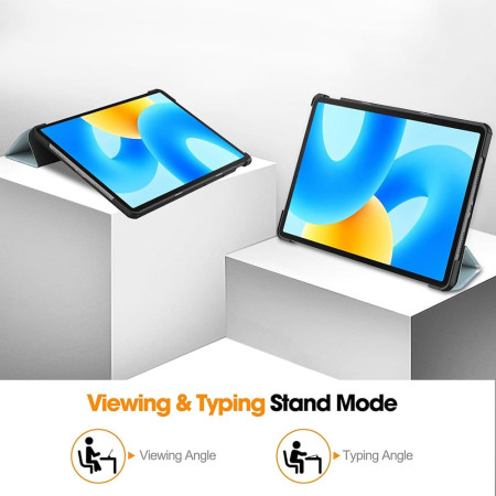 Husa tableta compatibila Huawei MatePad 11.5", FoldPro cu Microfibra, Auto Sleep/Wake, Unicorn