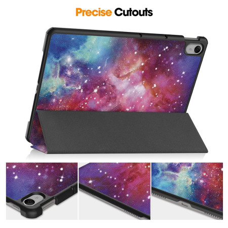Husa tableta compatibila Huawei MatePad 11.5", FoldPro cu Microfibra, Auto Sleep/Wake, Galaxy