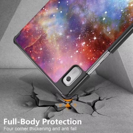 Husa tableta compatibila Lenovo Tab M9 9.0, FoldPro cu Microfibra, Auto Sleep/Wake, Galaxy
