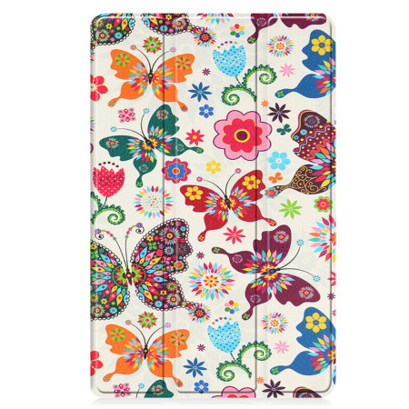 Husa tableta compatibila Lenovo Tab M9 9.0, FoldPro cu Microfibra, Auto Sleep/Wake, Butterfly