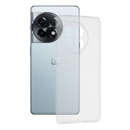 Husa Silicon compatibila OnePlus 11R / OnePlus Ace 2, Pastreaza Originalitatea, Transparent 