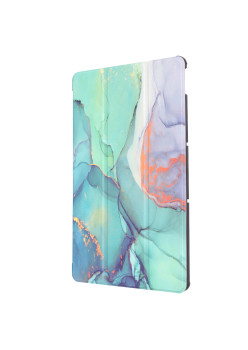 Husa tableta compatibila Lenovo Tab P11 Gen 2 11.5, FoldPro cu Microfibra, Auto Sleep/Wake, Green Time