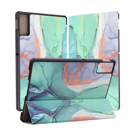 Husa tableta compatibila Xiaomi Redmi Pad SE FoldPro cu Microfibra, Auto Sleep/Wake, Green Time