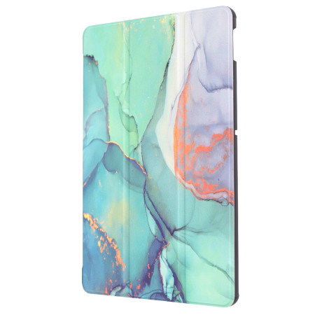 Husa tableta compatibila Xiaomi Redmi Pad SE FoldPro cu Microfibra, Auto Sleep/Wake, Green Time
