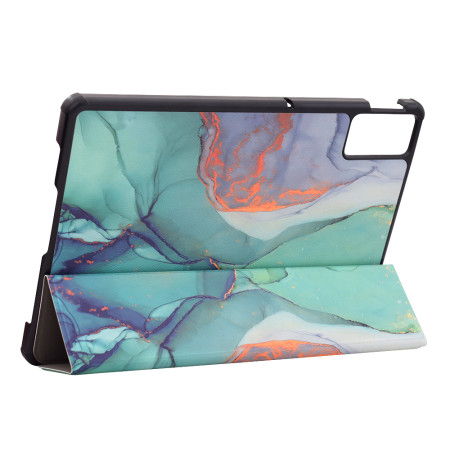 Husa tableta compatibila Xiaomi Redmi Pad SE FoldPro cu Microfibra, Auto Sleep/Wake, Green Time