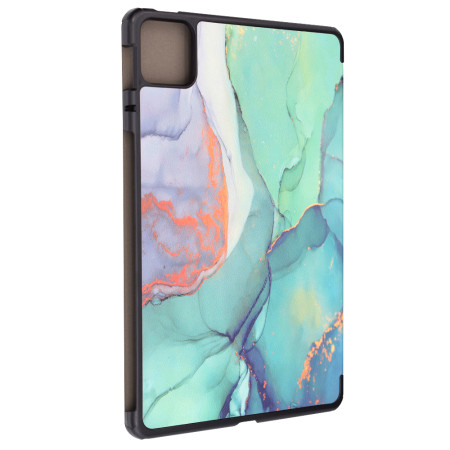 Husa tableta compatibila Xiaomi Pad 6 / Pad 6 Pro FoldPro cu Microfibra, Auto Sleep/Wake, Green Time