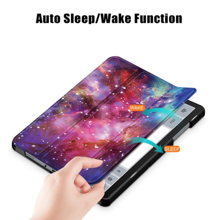 Husa tableta compatibila Samsung Galaxy Tab A9 Plus, FoldPro cu Microfibra, Auto Sleep/Wake, Galaxy