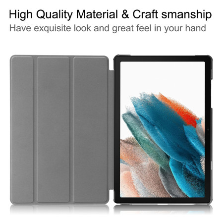 Husa tableta compatibila Samsung Galaxy Tab A9 Plus, FoldPro cu Microfibra, Auto Sleep/Wake, Butterfly