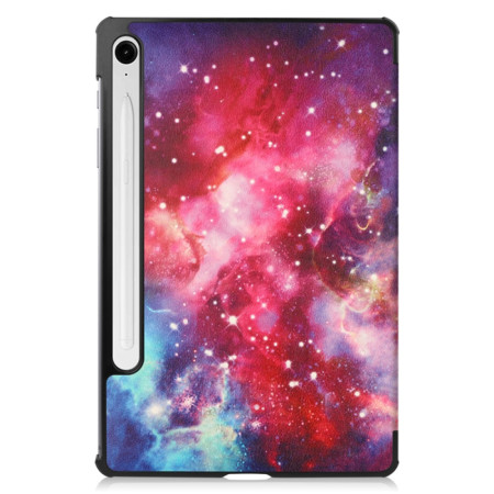Husa tableta compatibila Samsung Galaxy Tab S9 / S9 FE, FoldPro cu Microfibra, Auto Sleep/Wake, Galaxy