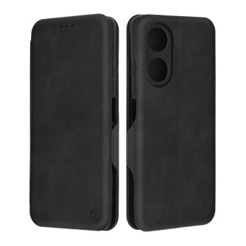 Husa tip carte pentru Oppo A58 4G, Techsuit, Inchidere Magnetica, Black