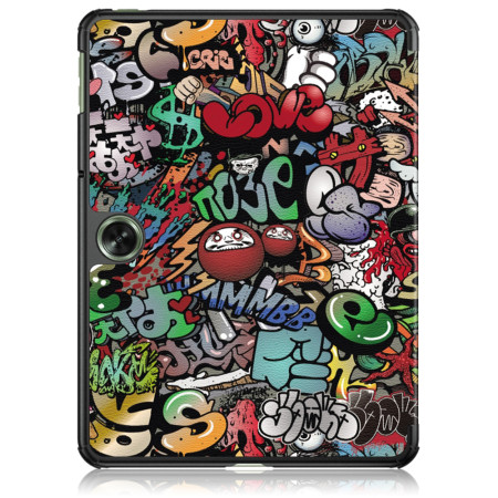 Husa tableta compatibila OnePlus Pad Go, FoldPro cu Microfibra, Auto Sleep/Wake, Urban Vibe