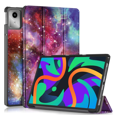 Husa tableta compatibila Lenovo Tab M11, FoldPro cu Microfibra, Auto Sleep/Wake, Galaxy