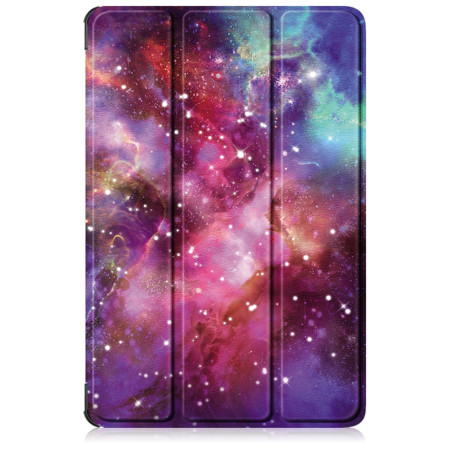 Husa tableta compatibila Lenovo Tab M11, FoldPro cu Microfibra, Auto Sleep/Wake, Galaxy