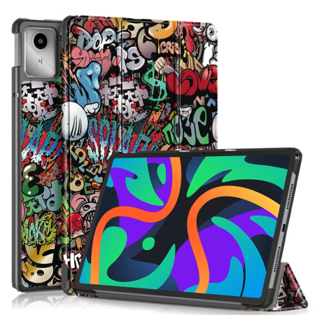 Husa tableta compatibila Lenovo Tab M11, FoldPro cu Microfibra, Auto Sleep/Wake, Urban Vibe