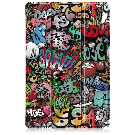 Husa tableta compatibila Lenovo Tab M11, FoldPro cu Microfibra, Auto Sleep/Wake, Urban Vibe