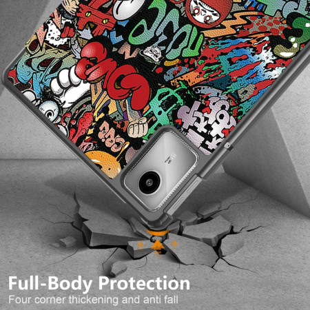 Husa tableta compatibila Lenovo Tab M11, FoldPro cu Microfibra, Auto Sleep/Wake, Urban Vibe