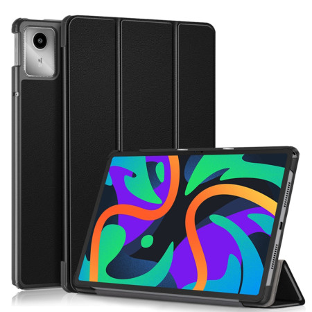 Husa tableta compatibila Lenovo Tab M11, FoldPro cu Microfibra, Auto Sleep/Wake, Black