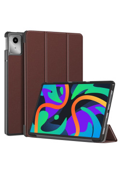 Husa tableta compatibila Lenovo Tab M11, FoldPro cu Microfibra, Auto Sleep/Wake, Red