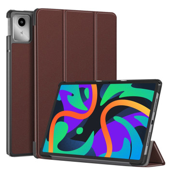 Husa tableta compatibila Lenovo Tab M11, FoldPro cu Microfibra, Auto Sleep/Wake, Red