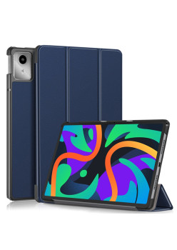 Husa tableta compatibila Lenovo Tab M11, FoldPro cu Microfibra, Auto Sleep/Wake, Blue