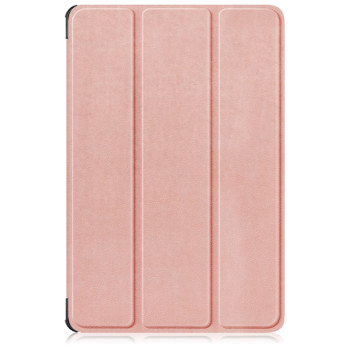 Husa tableta compatibila Lenovo Tab M11, FoldPro cu Microfibra, Auto Sleep/Wake, Rose Gold