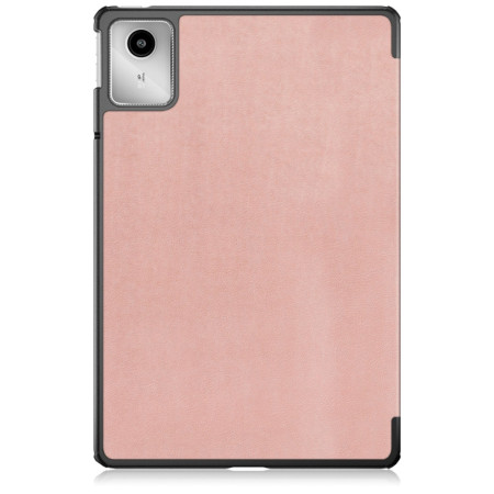 Husa tableta compatibila Lenovo Tab M11, FoldPro cu Microfibra, Auto Sleep/Wake, Rose Gold