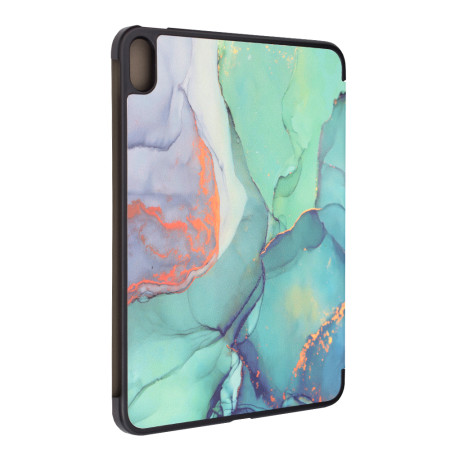 Husa tableta compatibila Apple iPad 10 (2022) 10.9, FoldPro cu Microfibra, Auto Sleep/Wake, Green Time
