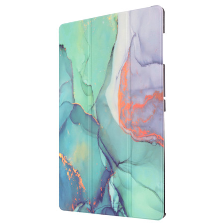 Husa tableta compatibila Samsung Galaxy Tab S8 Ultra / S9 Ultra, FoldPro cu Microfibra, Auto Sleep/Wake, Green Time