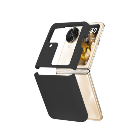 Husa de telefon compatibila Oppo Find N3 Flip, Antiamprenta, Interior Microfibra, Camera Extra Pro, Black