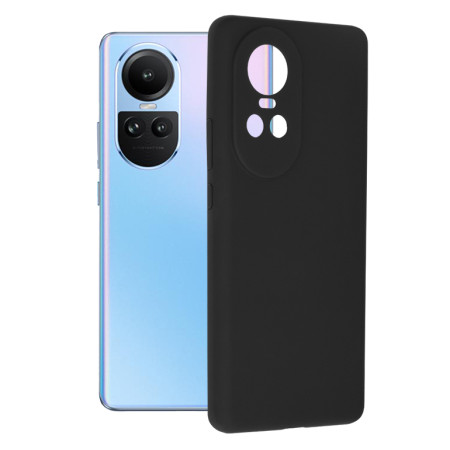 Husa de telefon compatibila Oppo Reno10 / Reno10 Pro, Antiamprenta, Interior Microfibra, Camera Extra Pro, Black