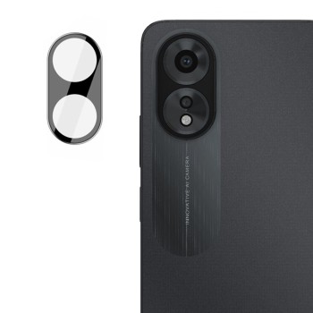 Folie Camera compatibila Oppo A38, 9H Anti Explozie Securizata, Negru