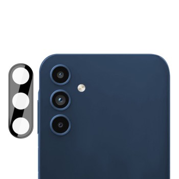 Folie Camera compatibila Samsung Galaxy A15, 9H Anti Explozie Securizata, Negru