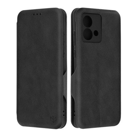 Husa tip carte pentru Motorola Moto G84, Techsuit, Inchidere Magnetica, Black