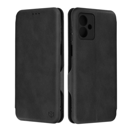 Husa tip carte pentru Motorola Moto G14, Techsuit, Inchidere Magnetica, Black