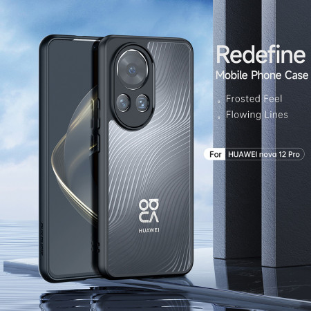 Husa pentru Huawei nova 12 Pro, Dux Ducis Aimo Series, Black