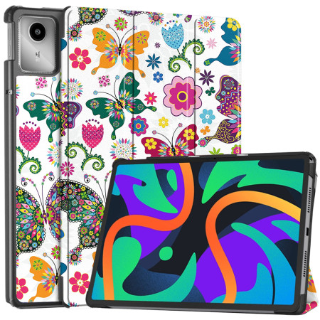 Husa tableta compatibila Lenovo Tab M11, FoldPro cu Microfibra, Auto Sleep/Wake, Butterfly
