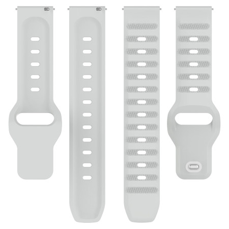Curea pentru Samsung Galaxy Watch 4/5/Active 2, Huawei Watch GT 3 (42mm)/GT 3 Pro (43mm), Gray