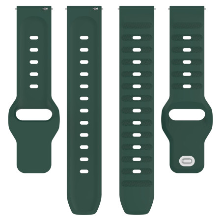 Curea pentru Samsung Galaxy Watch 4/5/Active 2, Huawei Watch GT 3 (42mm)/GT 3 Pro (43mm), Green
