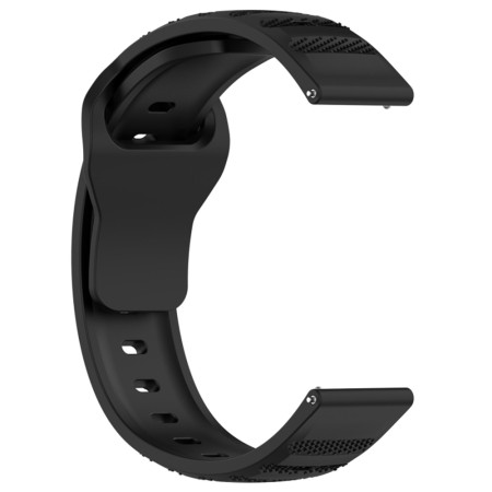 Curea pentru Samsung Galaxy Watch 4/5/Active 2, Huawei Watch GT 3 (42mm)/GT 3 Pro (43mm), Black