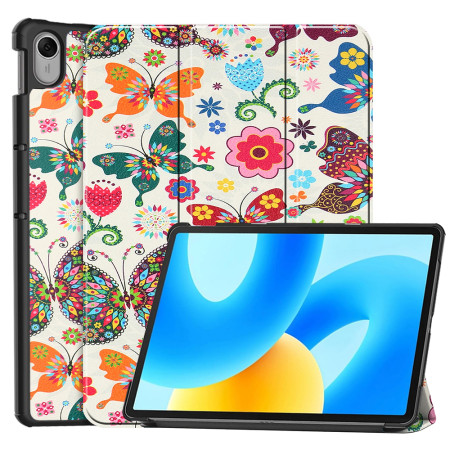 Husa tableta compatibila Huawei MatePad 11.5", FoldPro cu Microfibra, Auto Sleep/Wake, Butterfly
